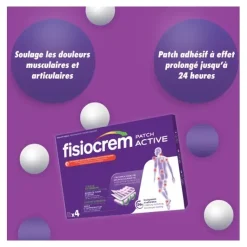Patch Active Fisiocrem - boîte de 4 patchs