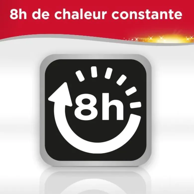 Patch auto-chauffant 8h multi-zones ThermaCare - 3 patchs
