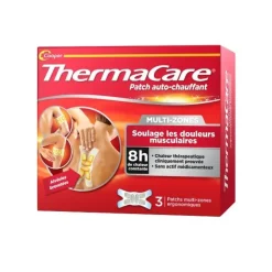 Patch auto-chauffant 8h multi-zones ThermaCare - 3 patchs