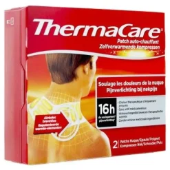 Patch auto-chauffant 8h nuque épaule poignet ThermaCare - 2 patchs