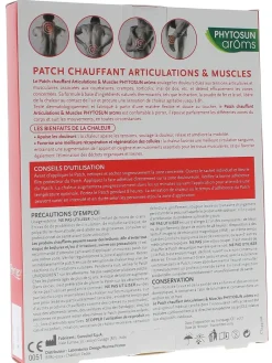 Patch chauffant articulations & muscles Phytosun Arôms - boîte de 3 patchs
