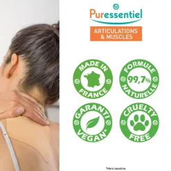 Patch chauffant articulations et muscles Puressentiel