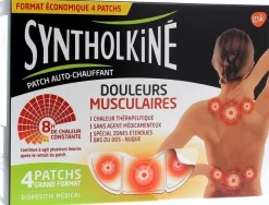 Patch chauffant douleurs musculaires SyntholKiné