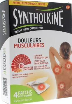Patch chauffant douleurs musculaires SyntholKiné