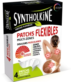 Patch chauffant douleurs musculaires SyntholKiné