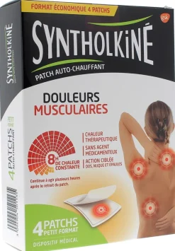 Patch chauffant douleurs musculaires SyntholKiné