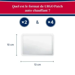 Patch lombaire auto-chauffant 8h Urgo