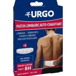 Patch lombaire auto-chauffant 8h Urgo