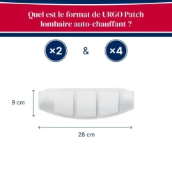 Patch lombaire auto-chauffant 8h Urgo