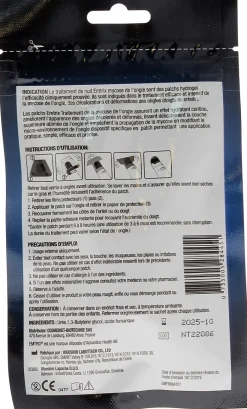 Patch nuit Traitement Emtrix mycose de l’ongle – sachet de 14 patchs