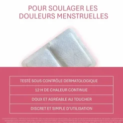 Patch règles douloureuses Naturactive - boite de 2 patchs