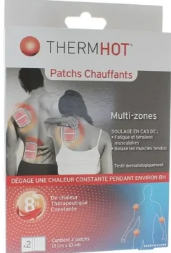 Patchs chauffant multi-zones Therm°hot - boîte de 2 patchs