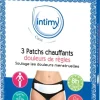 Patchs chauffants douleurs de règles Intimy Care - boîte de 3 patchs