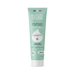 Pate dentifrice à l'eau thermale haleine pure menthe Buccotherm - tube de 75ml