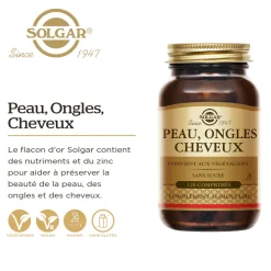 Peau, ongles et cheveux Solgar