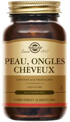 Peau, ongles et cheveux Solgar