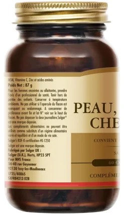 Peau, ongles et cheveux Solgar