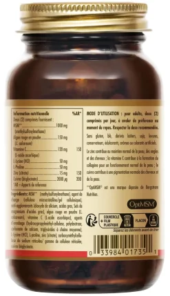 Peau, ongles et cheveux Solgar