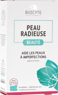 Peau Radieuse Biocyte - boîte de 60 gélules