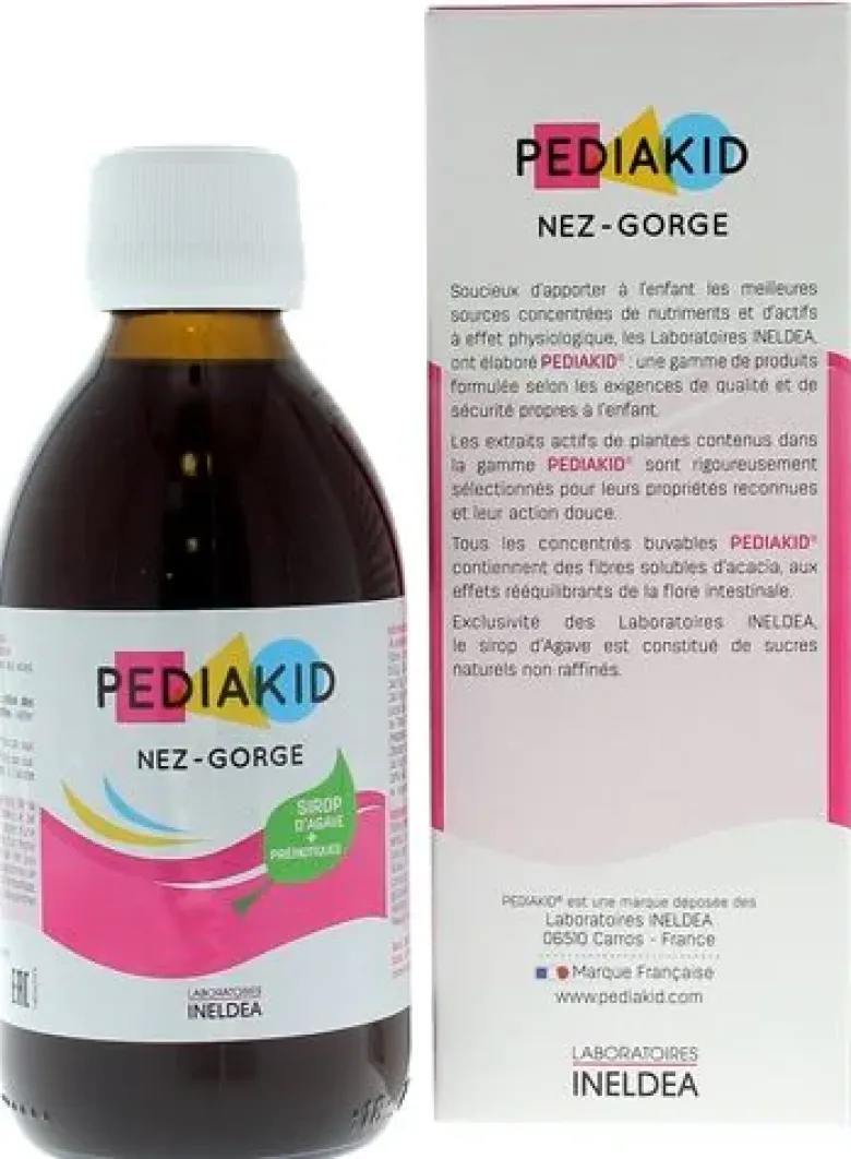 Pediakid Nez-Gorge goût miel citron