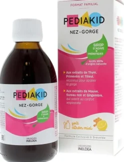 Pediakid Nez-Gorge goût miel citron