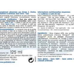 Pediakid Oméga 3 DHA - flacon de 125 ml