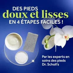Pedi Perfect kit 4 en 1 beauté des pieds Scholl - coffret de 5 produits