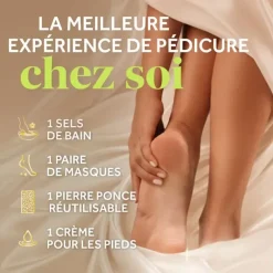 Pedi Perfect kit 4 en 1 beauté des pieds Scholl - coffret de 5 produits