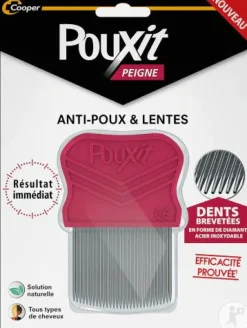 Peigne Traitement Anti-poux & Lentes Pouxit - 1 peigne