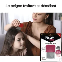 Peigne Traitement Anti-poux & Lentes Pouxit - 1 peigne