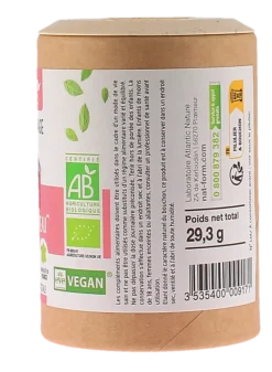 Pensée sauvage bio Beauté de la peau Nat&Form - pot de 90 gélules