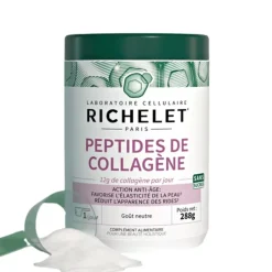 Peptides de collagène en poudre Richelet - pot de 288g