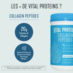 Peptides de collagène non-aromatisé Vital Proteins
