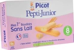 Pepti-Junior Mes 1ers boudoirs sans lait Picot - boite de 6 sachets de 4 boudoirs