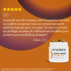 Perfect bronze solaire 2en1 Oenobiol