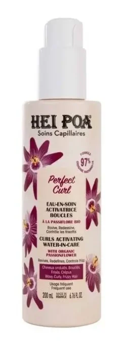 Perfect Curl eau en soin activatrice boucles Hei Poa - spray de 200ml