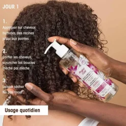 Perfect Curl gelée coiffante définition boucles Hei Poa - flacon-pompe de 250ml