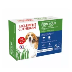 Perfikan 134 mg/1200 mg pour chiens de 10 à 20kg Clément-Thékan - 4 pipettes de 2,2ml
