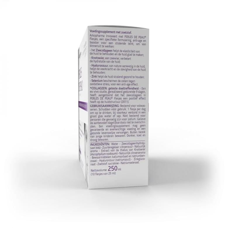 Perles de peau Booster d'éclat anti-âge Arkopharma - boîte de 10 flaconnettes