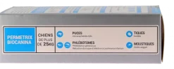 Permetrix solution pour spot-on grand chien Biocanina - boite de 3 pipettes de 0,4ml