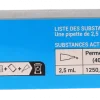 Permetrix solution pour spot-on chien moyen Biocanina - boite de 3 pipettes de 0,4ml