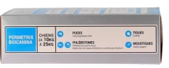 Permetrix solution pour spot-on chien moyen Biocanina - boite de 3 pipettes de 0,4ml