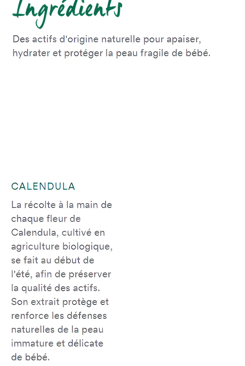 Petit brin eau parfumée Klorane Bébé - Flacon de 50 ml