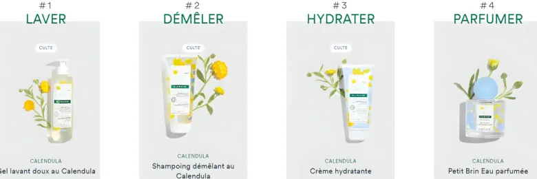Petit brin eau parfumée Klorane Bébé - Flacon de 50 ml
