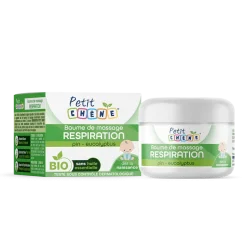 Petit Chêne baume respiration bio Les 3 Chênes - pot de 40ml