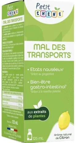 Petit Chêne Mal des transports Les 3 Chênes - spray de 25ml