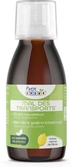 Petit Chêne Mal des transports Les 3 Chênes - spray de 25ml