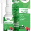 Petit Chêne Spray gorge goût fruits rouges Les 3 Chênes - spray de 20ml