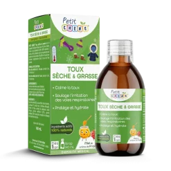 Petit Chêne Toux sèche & grasse Les 3 Chênes - flacon de 140ml