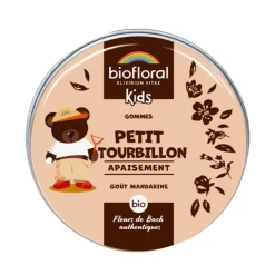Petit Tourbillon apaisement enfants goût mandarine Biofloral - boite de 45 gommes